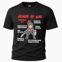 Bible Chapters Put On The Full Armor Of God Cooling Performance Crew T-Shirt