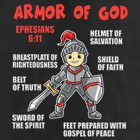 Bible Chapters Put On The Full Armor Of God Adult Drive Performance Visor