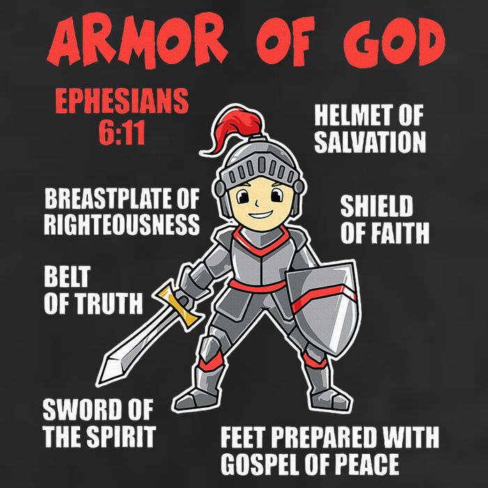 Bible Chapters Put On The Full Armor Of God Adult Drive Performance Visor