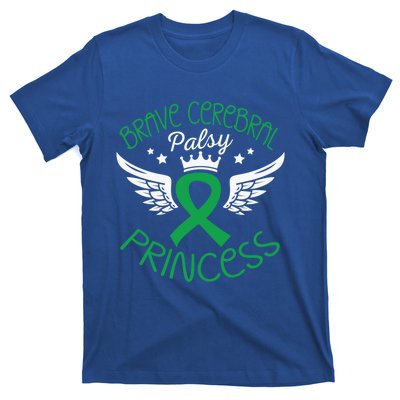 Brave Cerebral Palsy Princess Cerebral Palsy Awareness Gift T-Shirt