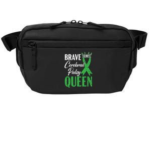 Brave Cerebral Palsy Queen Cp Disease Disorder Gift Crossbody Pack