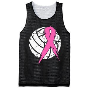 breast cancer pink ribbon volleyball awareness costume Mesh Reversible Basketball Jersey Tank