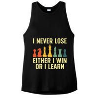 Best Chess Player Board Game Chess Lover Ladies PosiCharge Tri-Blend Wicking Tank