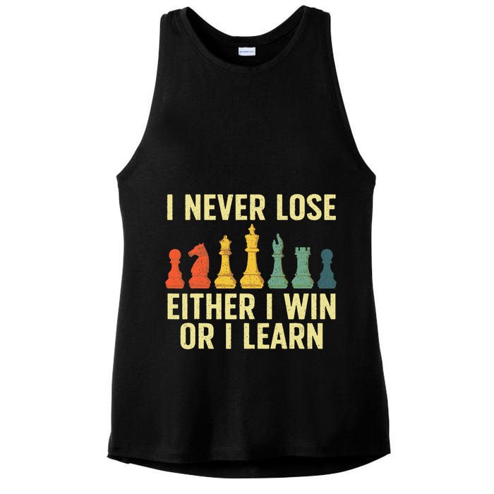 Best Chess Player Board Game Chess Lover Ladies PosiCharge Tri-Blend Wicking Tank