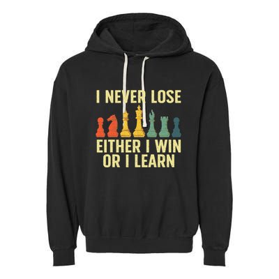 Best Chess Player Board Game Chess Lover Garment-Dyed Fleece Hoodie
