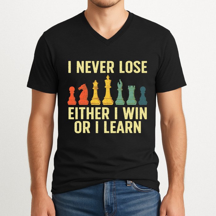 Best Chess Player Board Game Chess Lover V-Neck T-Shirt