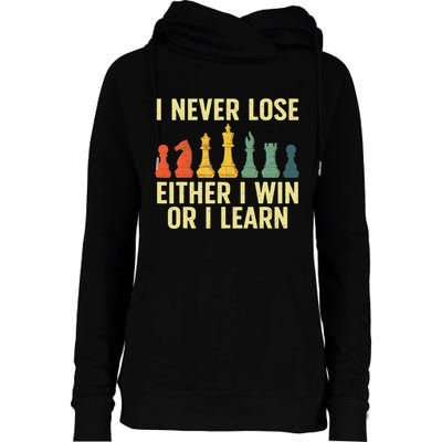 Best Chess Player Board Game Chess Lover Womens Funnel Neck Pullover Hood