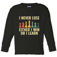 Best Chess Player Board Game Chess Lover Toddler Long Sleeve Shirt