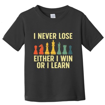 Best Chess Player Board Game Chess Lover Toddler T-Shirt