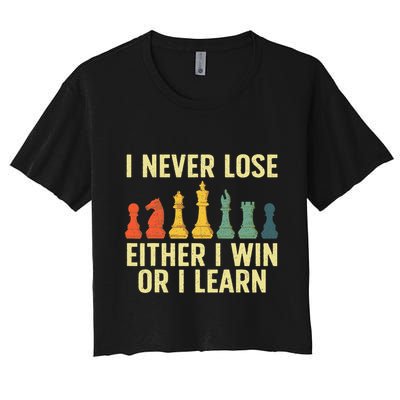 Best Chess Player Board Game Chess Lover Crop Top
