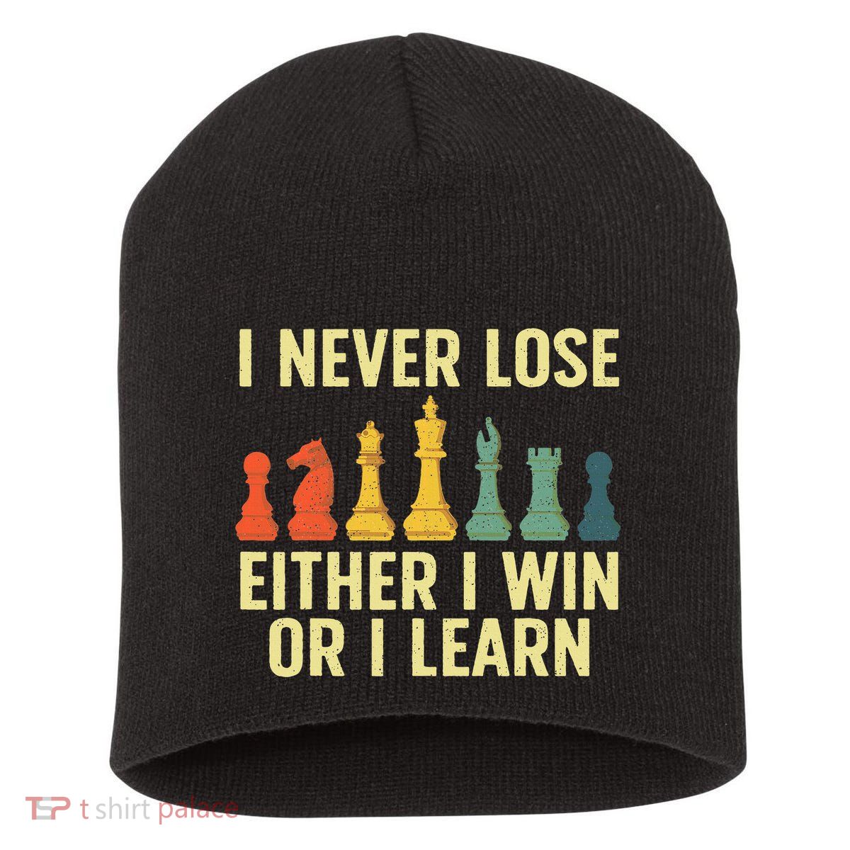 Best Chess Player Board Game Chess Lover Short Acrylic Beanie