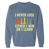 Best Chess Player Board Game Chess Lover Garment-Dyed Sweatshirt