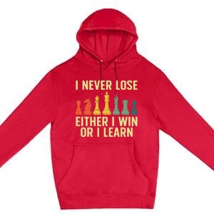 Best Chess Player Board Game Chess Lover Premium Pullover Hoodie