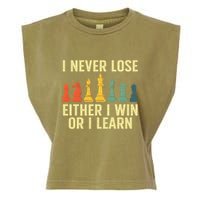 Best Chess Player Board Game Chess Lover Garment-Dyed Women's Muscle Tee