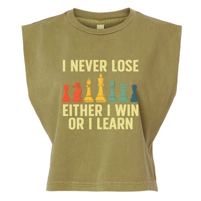 Best Chess Player Board Game Chess Lover Garment-Dyed Women's Muscle Tee