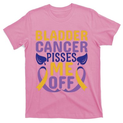 Bladder Cancer Pisses Me Off Breast Cancer Awareness T-Shirt