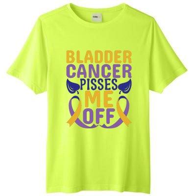 Bladder Cancer Pisses Me Off Breast Cancer Awareness Tall Fusion ChromaSoft Performance T-Shirt