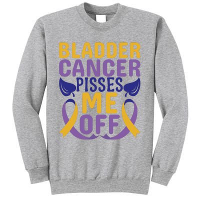 Bladder Cancer Pisses Me Off Breast Cancer Awareness Sweatshirt