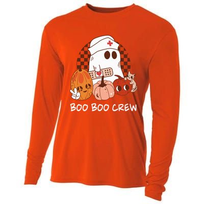 Boo Crew Pajamas For Boo Boo Crew Nurse Cute Gift Cooling Performance Long Sleeve Crew