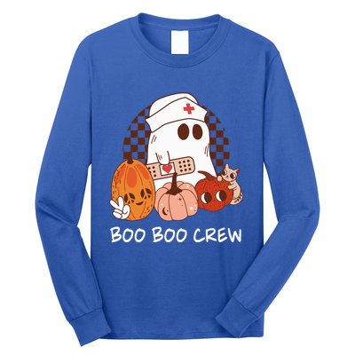 Boo Crew Pajamas For Boo Boo Crew Nurse Cute Gift Long Sleeve Shirt