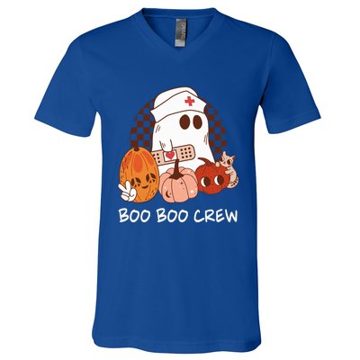 Boo Crew Pajamas For Boo Boo Crew Nurse Cute Gift V-Neck T-Shirt