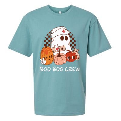 Boo Crew Pajamas For Boo Boo Crew Nurse Cute Gift Sueded Cloud Jersey T-Shirt