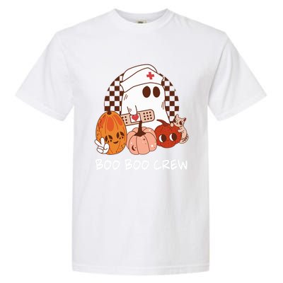 Boo Crew Pajamas For Boo Boo Crew Nurse Cute Gift Garment-Dyed Heavyweight T-Shirt