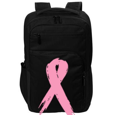 Breast Cancer Pink Ribbon Breast Cancer Awareness Impact Tech Backpack