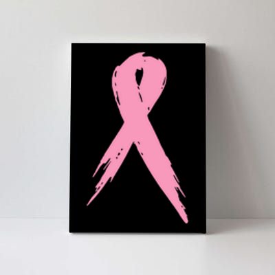 Breast Cancer Pink Ribbon Breast Cancer Awareness Canvas