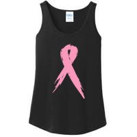 Breast Cancer Pink Ribbon Breast Cancer Awareness Ladies Essential Tank