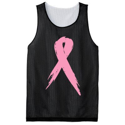 Breast Cancer Pink Ribbon Breast Cancer Awareness Mesh Reversible Basketball Jersey Tank