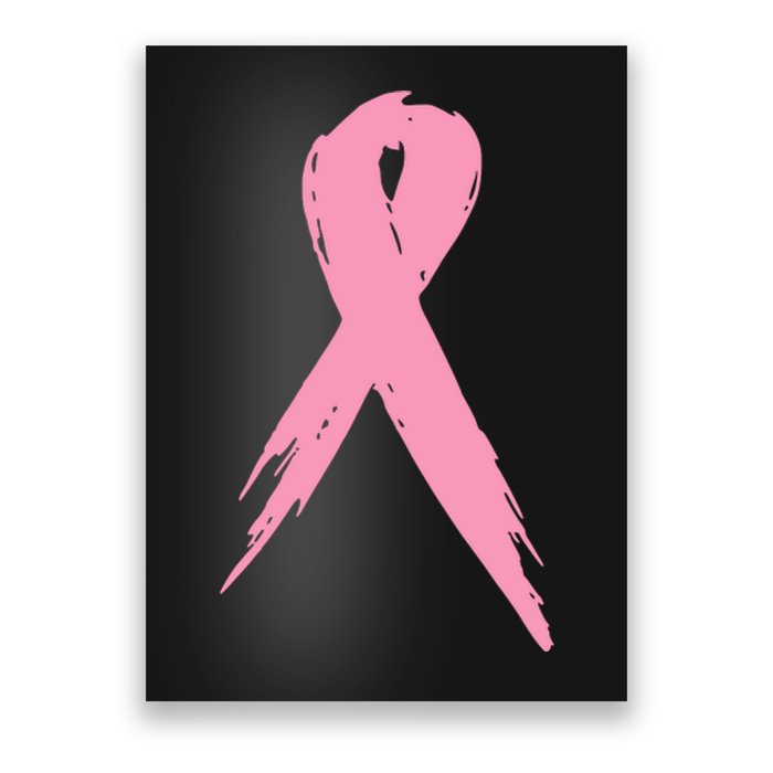 Breast Cancer Pink Ribbon Breast Cancer Awareness Poster