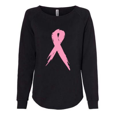 Breast Cancer Pink Ribbon Breast Cancer Awareness Womens California Wash Sweatshirt