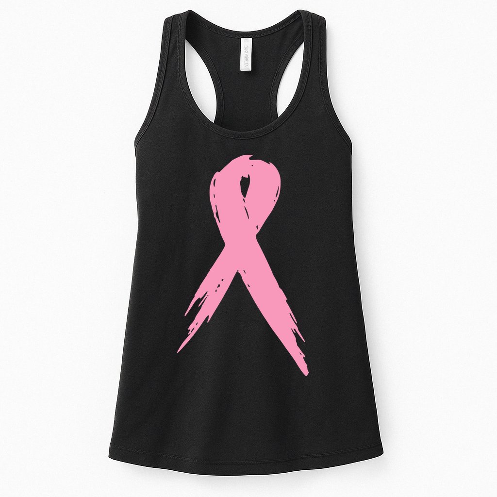 Breast Cancer Pink Ribbon Breast Cancer Awareness Womens Tank Top