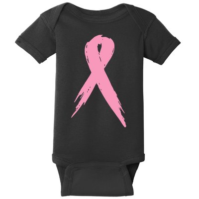 Breast Cancer Pink Ribbon Breast Cancer Awareness Baby Bodysuit
