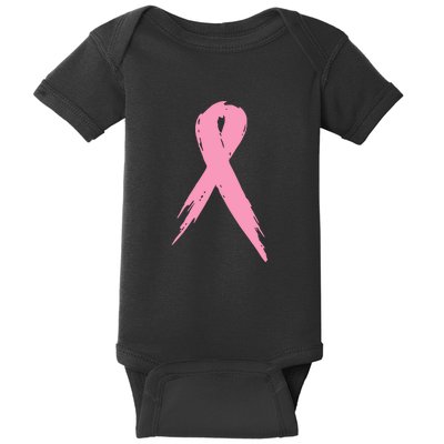 Breast Cancer Pink Ribbon Breast Cancer Awareness Baby Bodysuit