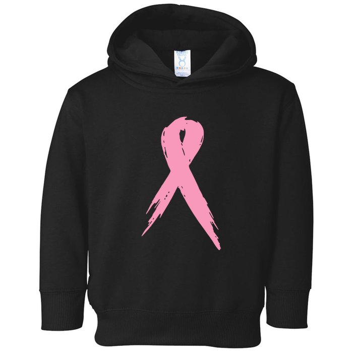 Breast Cancer Pink Ribbon Breast Cancer Awareness Toddler Hoodie