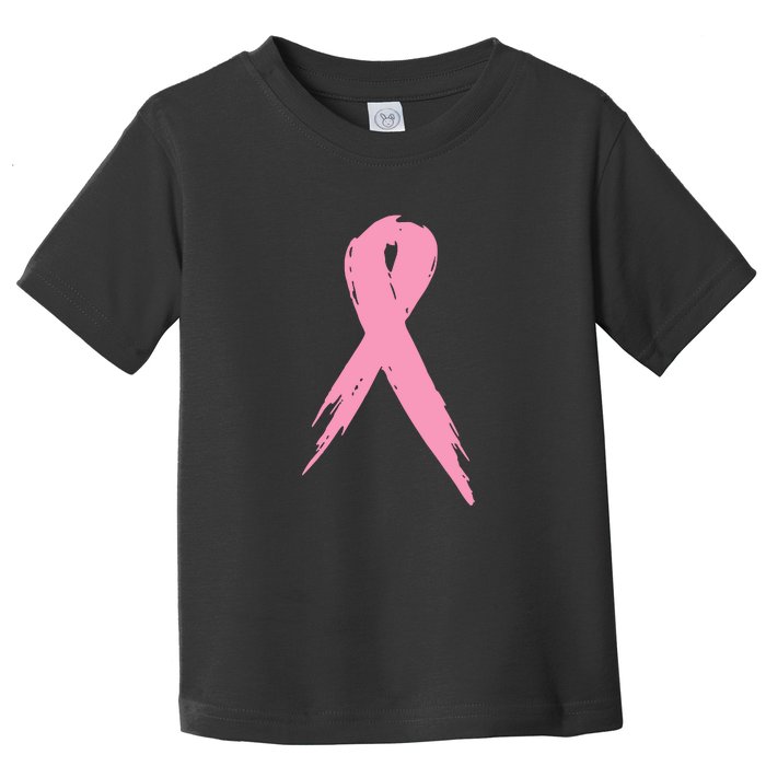 Breast Cancer Pink Ribbon Breast Cancer Awareness Toddler T-Shirt