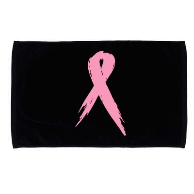 Breast Cancer Pink Ribbon Breast Cancer Awareness Microfiber Hand Towel