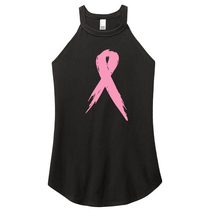 Breast Cancer Pink Ribbon Breast Cancer Awareness Women's Perfect Tri Rocker Tank