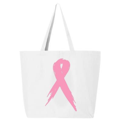 Breast Cancer Pink Ribbon Breast Cancer Awareness 25L Jumbo Tote