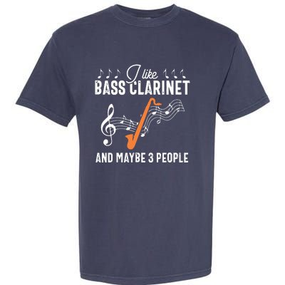 Bass Clarinet Player Funny People Music Instrument Musician Garment-Dyed Heavyweight T-Shirt