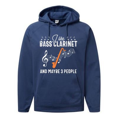 Bass Clarinet Player Funny People Music Instrument Musician Performance Fleece Hoodie