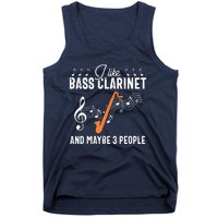 Bass Clarinet Player Funny People Music Instrument Musician Tank Top