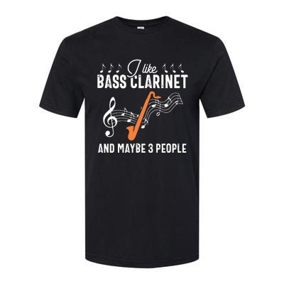 Bass Clarinet Player Funny People Music Instrument Musician Softstyle CVC T-Shirt