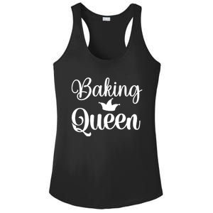 Baking Cooking Queen Mom Gift Ladies PosiCharge Competitor Racerback Tank