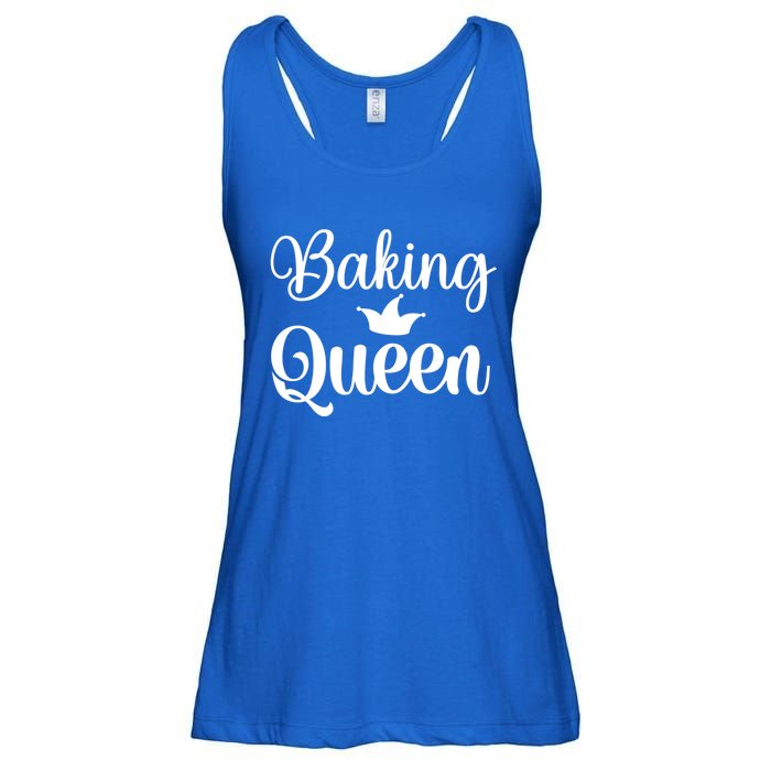 Baking Cooking Queen Mom Gift Ladies Essential Flowy Tank