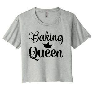 Baking Cooking Queen Mom Gift Women's Crop Top Tee