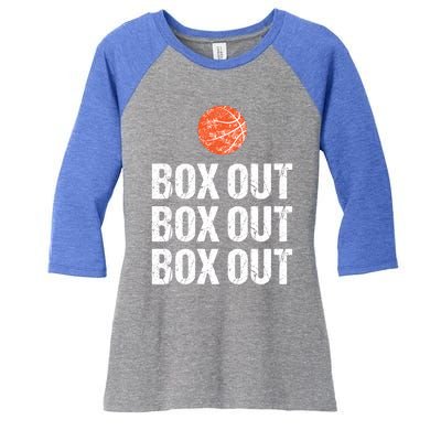 Basketball Coaching Quote Funny Saying Gift Women's Tri-Blend 3/4-Sleeve Raglan Shirt