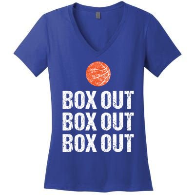 Basketball Coaching Quote Funny Saying Gift Women's V-Neck T-Shirt